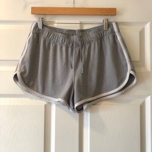 Under armour grey athletic shorts